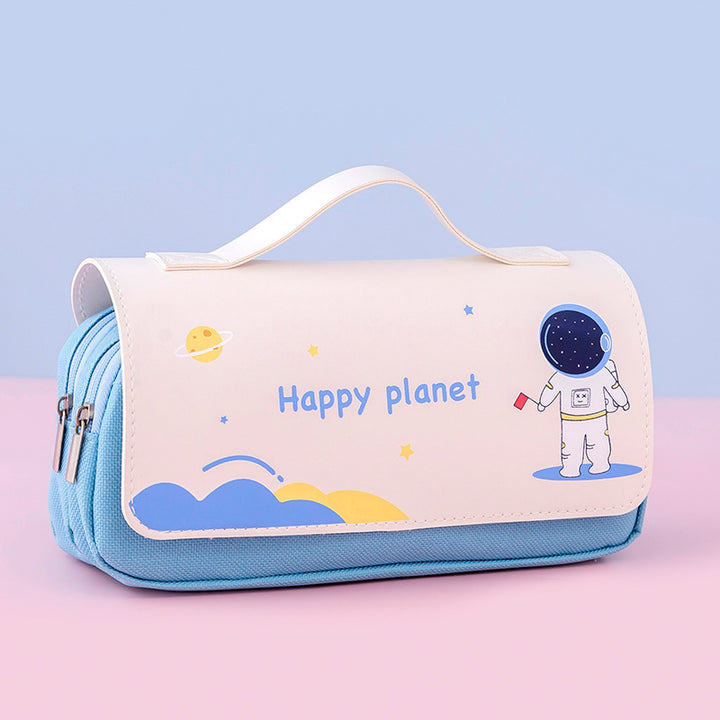 Stylische Astronauten-Themen Federmäppchen Karnz