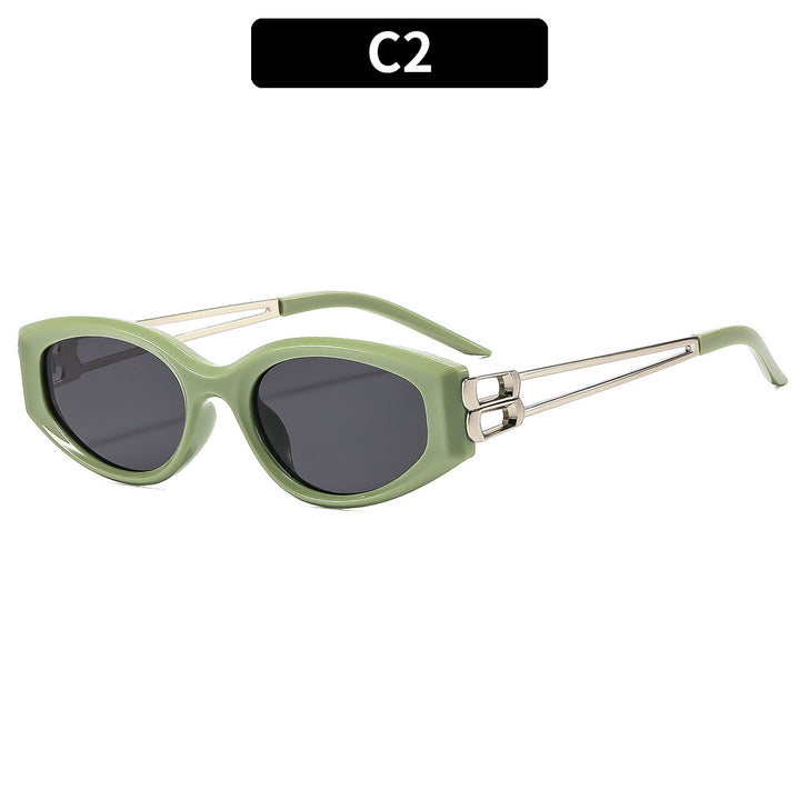 Stylische Retro Schmetterlingssonnenbrille