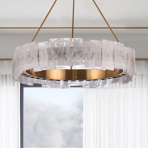 Moderne geometrische Pendelleuchte