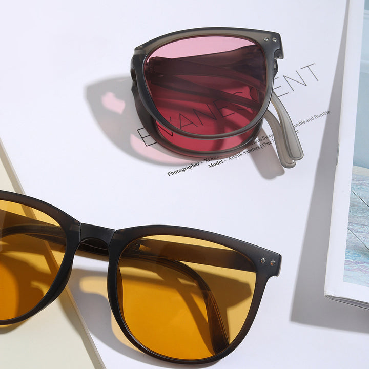 Damen stylische Sonnenbrille mit luxuriösem Acetat-Rahmen Karnz