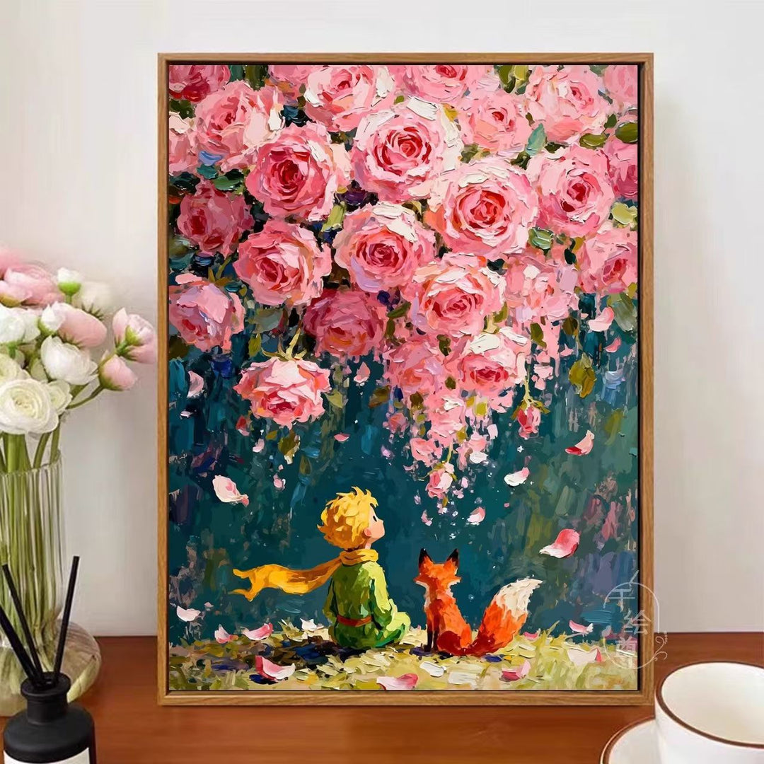 Verspielt Blumen Wandkunst Karnz