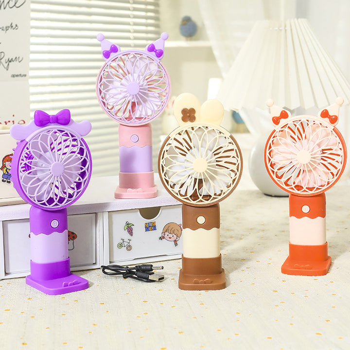 Unisex Handheld Ventilator mit ergonomischem Design und leiser Betrieb Karnz