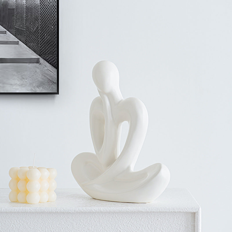 Elegante Liebe Skulptur Karnz