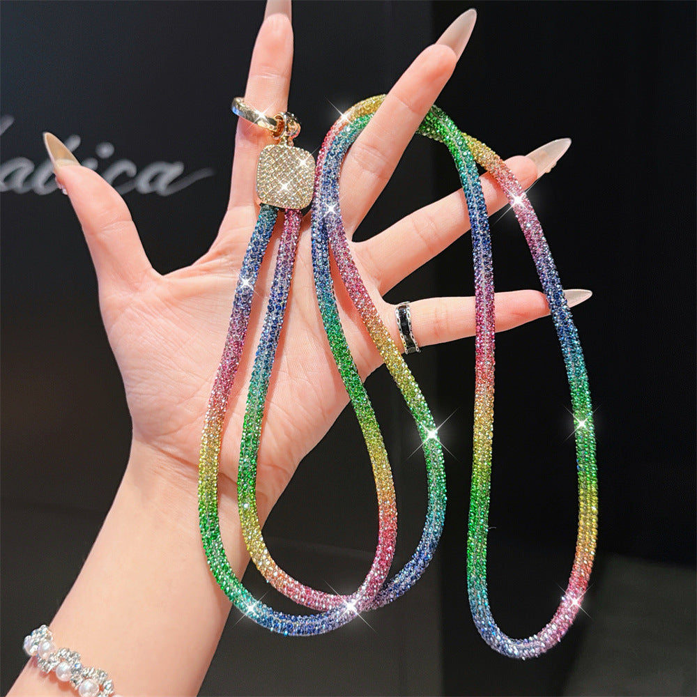 Rhinestone-besetzte Brillenband Karnz