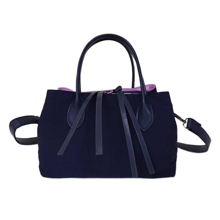 Chic Strukturierte Satchel Karnz