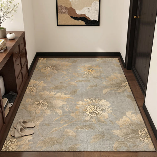 Eleganter floraler Teppich