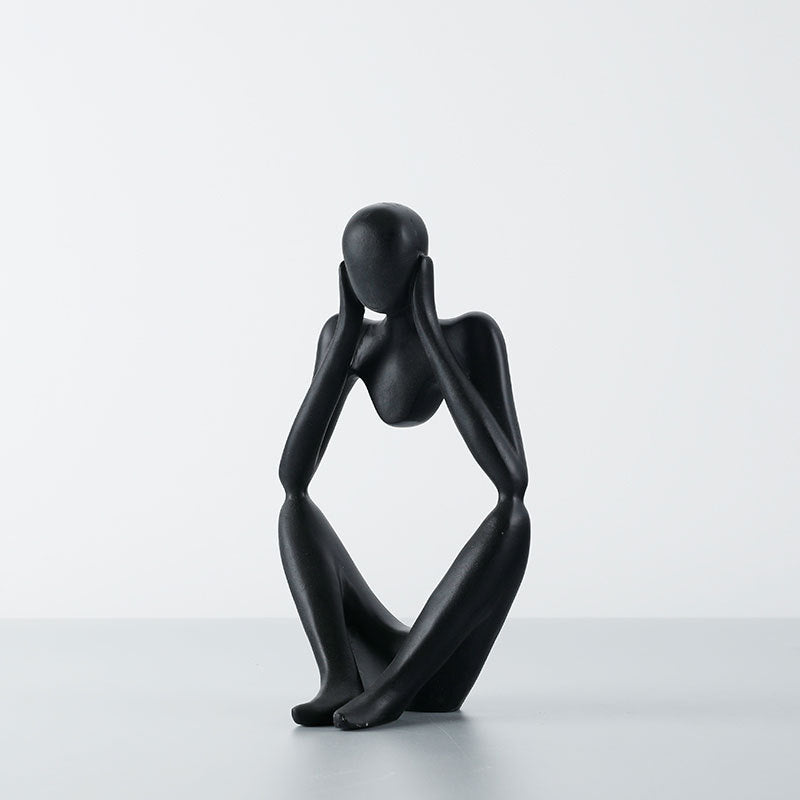 Abstrakte menschliche Figur Skulptur