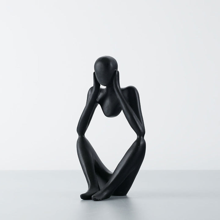 Abstrakte menschliche Figur Skulptur