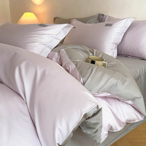 Luxuriöses Weiches Satin Bettwäsche Set