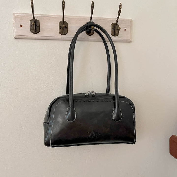 Elegante Lederhandtasche