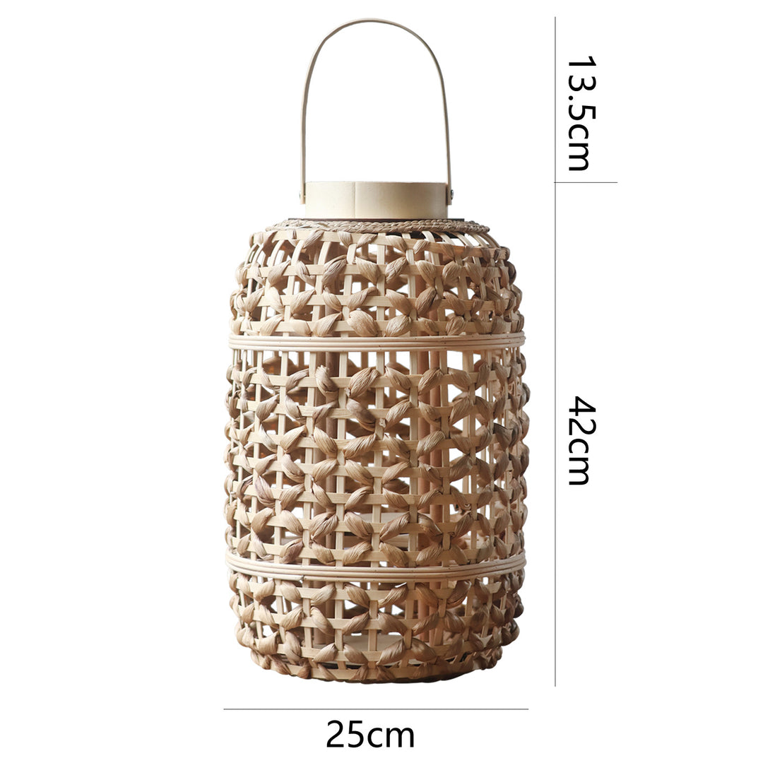 Dekorativer Rattan-Laterne Karnz