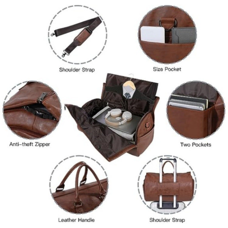 Elegante Reisetasche mit Doppelten Seitentaschen Karnz