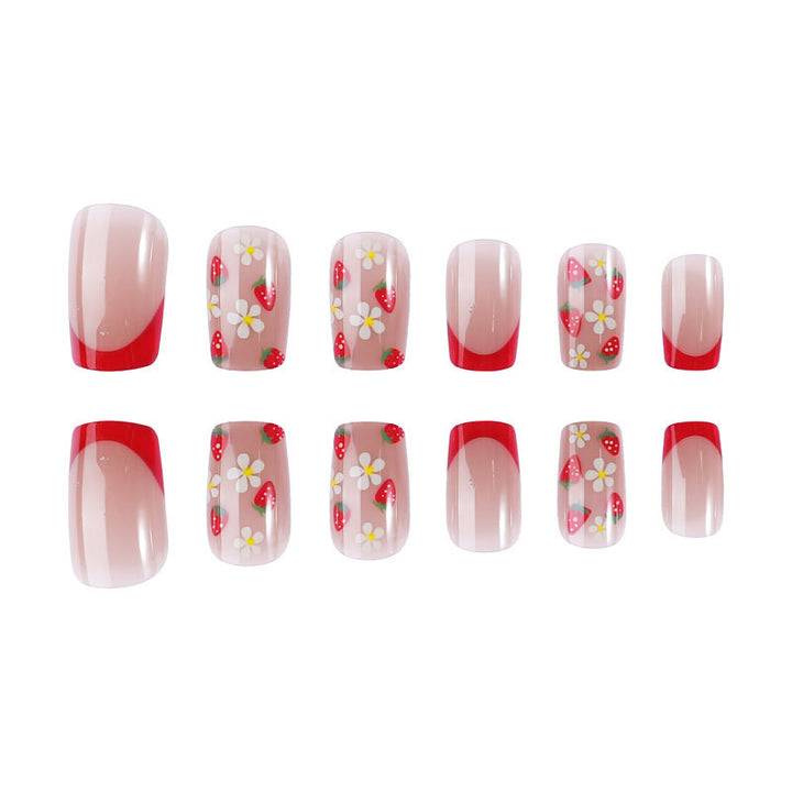 Blumen Acryl Nagelkunst