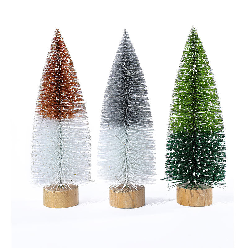 Beleuchtete dekorative Miniatur-Weihnachtsbaum Karnz