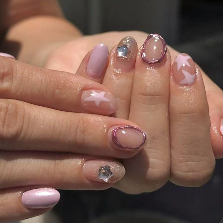 Künstlerisches Gel Nagelkunst Design