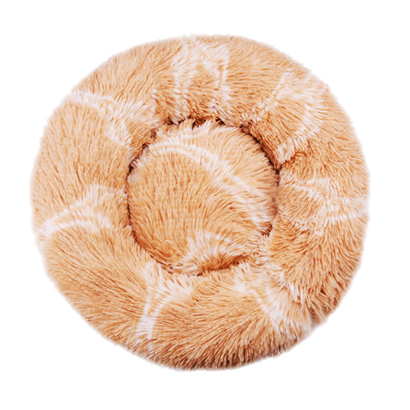 Rundes Plüsch Nest Hundebett
