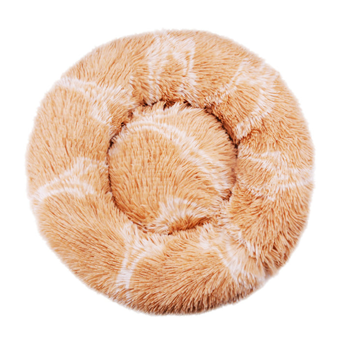 Rundes Plüsch Nest Hundebett