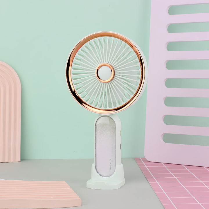 Damen Tragbarer Mini-Ventilator mit innovativem Luftstromsystem Karnz
