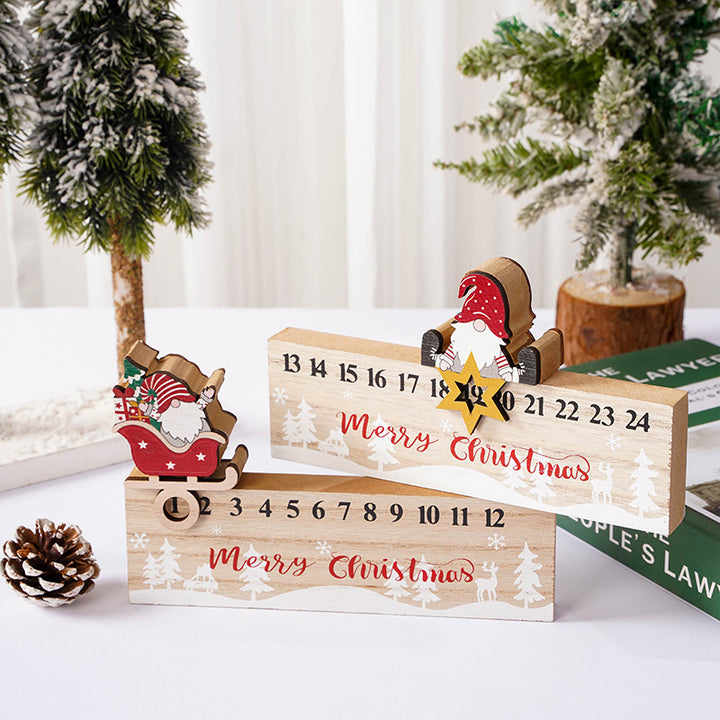 Adventskalender-Countdown Dekoration Karnz