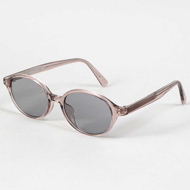 Damen modische Sonnenbrille im Retro-Stil mit braunen Gläsern Karnz
