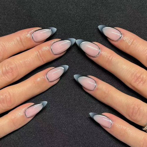 Stiletto Kunstnägel mit eleganter Ombre-Gestaltung Karnz