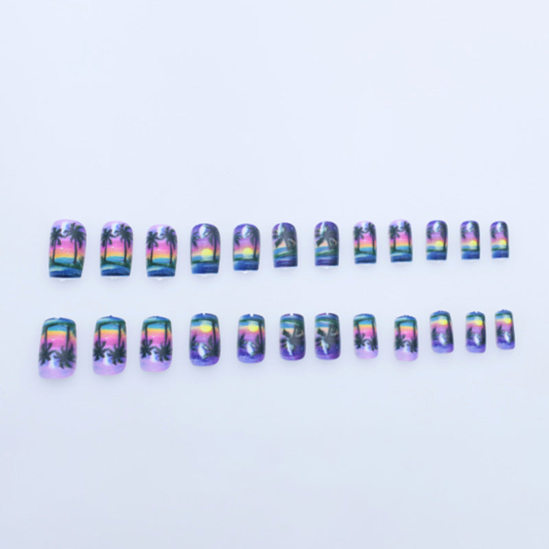 Beach Sunset Nail Art Set Karnz
