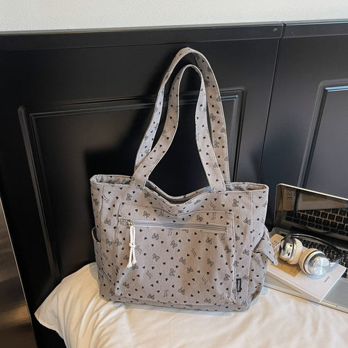 Stylische Doppeltaschen-Tragetasche
