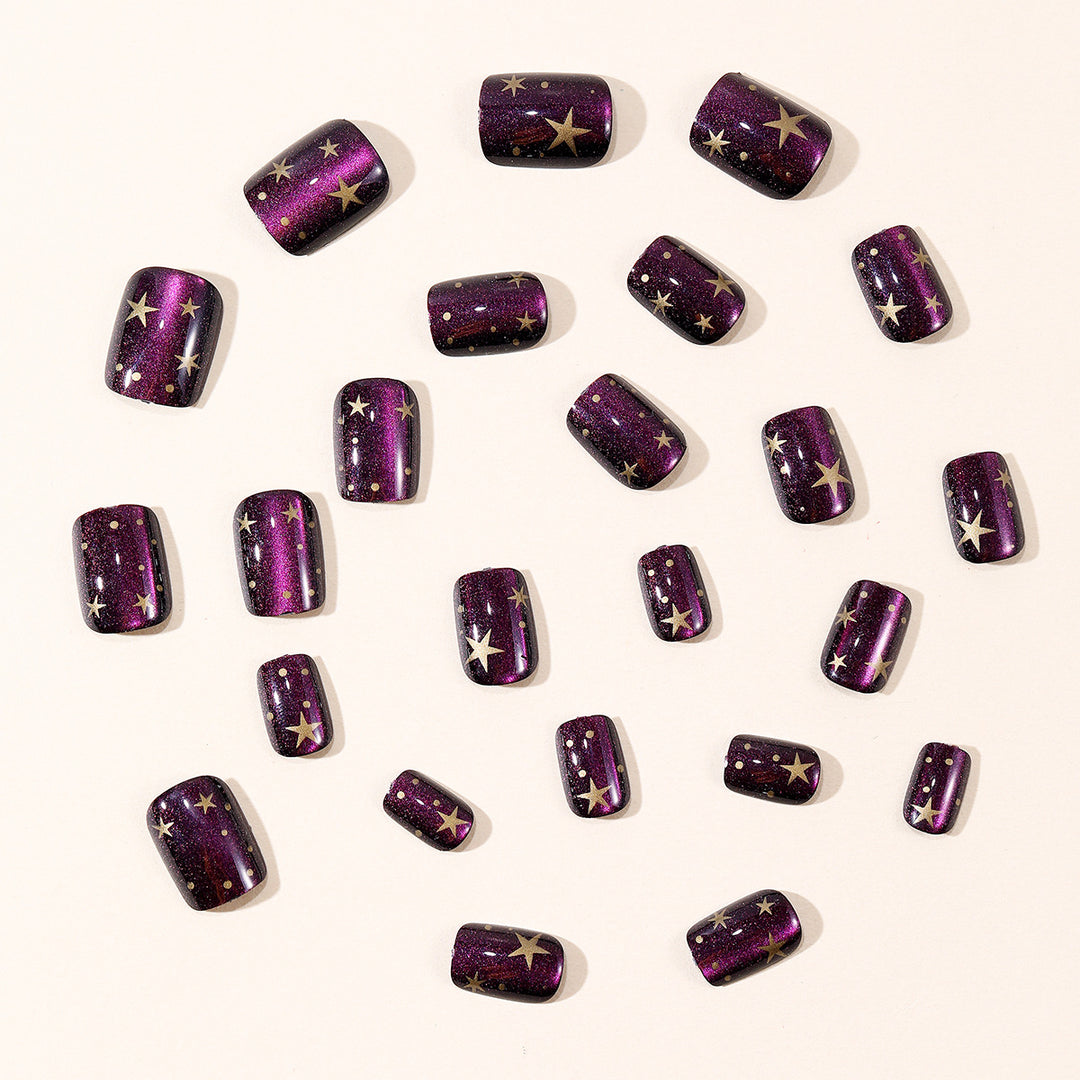 Sternenhimmel-Nageldesign Karnz