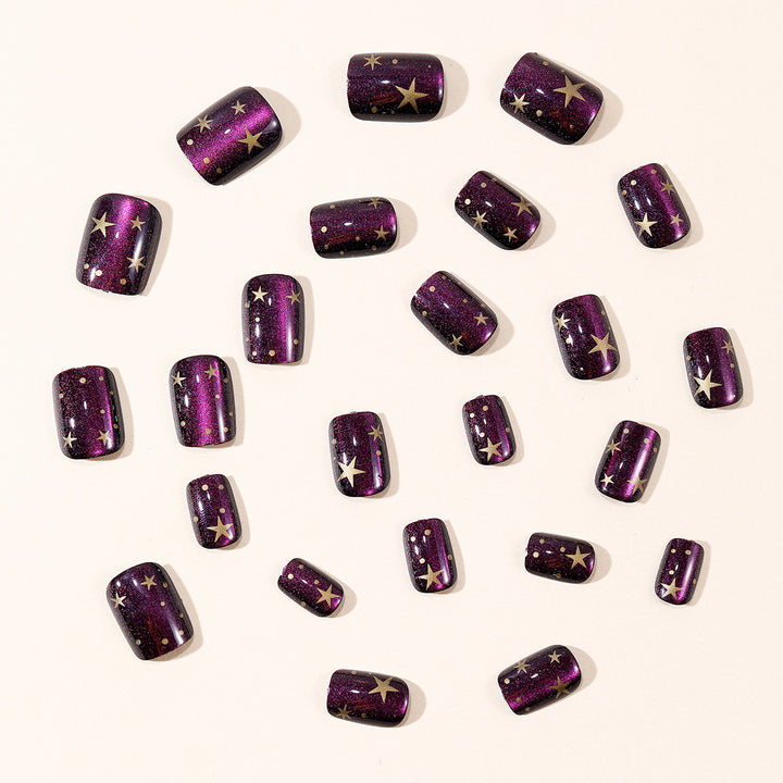 Sternenhimmel-Nageldesign Karnz