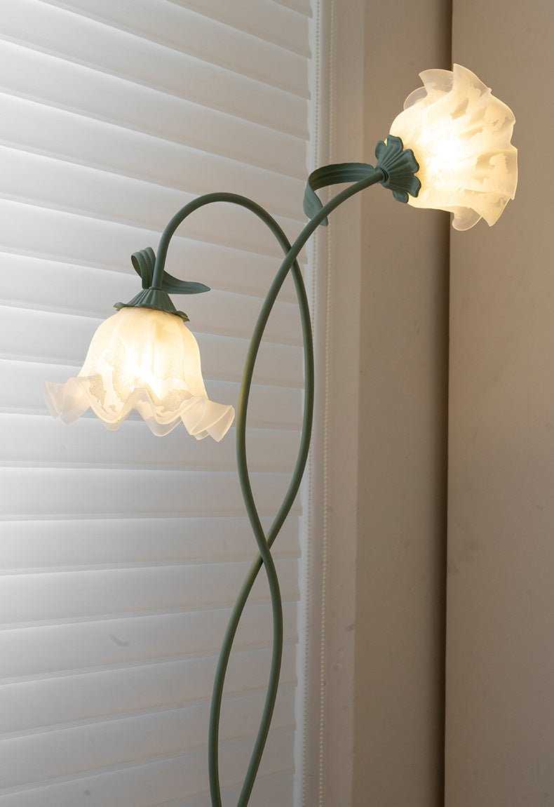 Künstlerische Floral Stehlampe