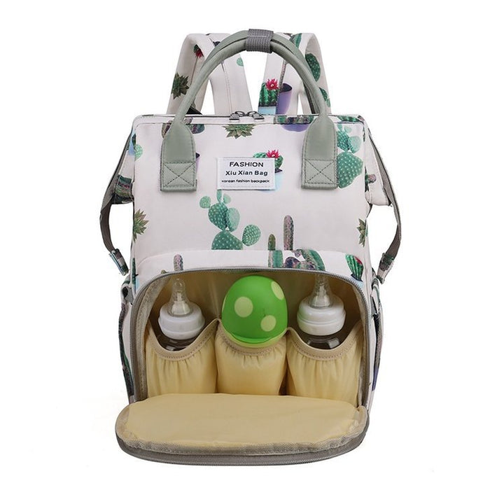 Modischer Kaktusdruck Rucksack Karnz