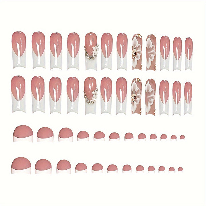 Dekorativer Kunst-Nagel-Set Karnz