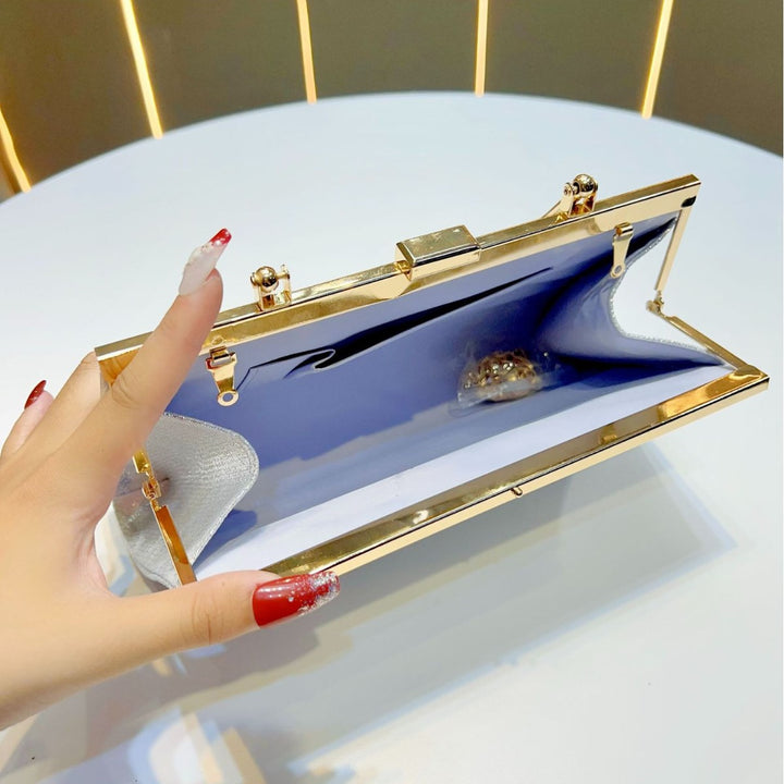 Dekorative Perlenhandtasche