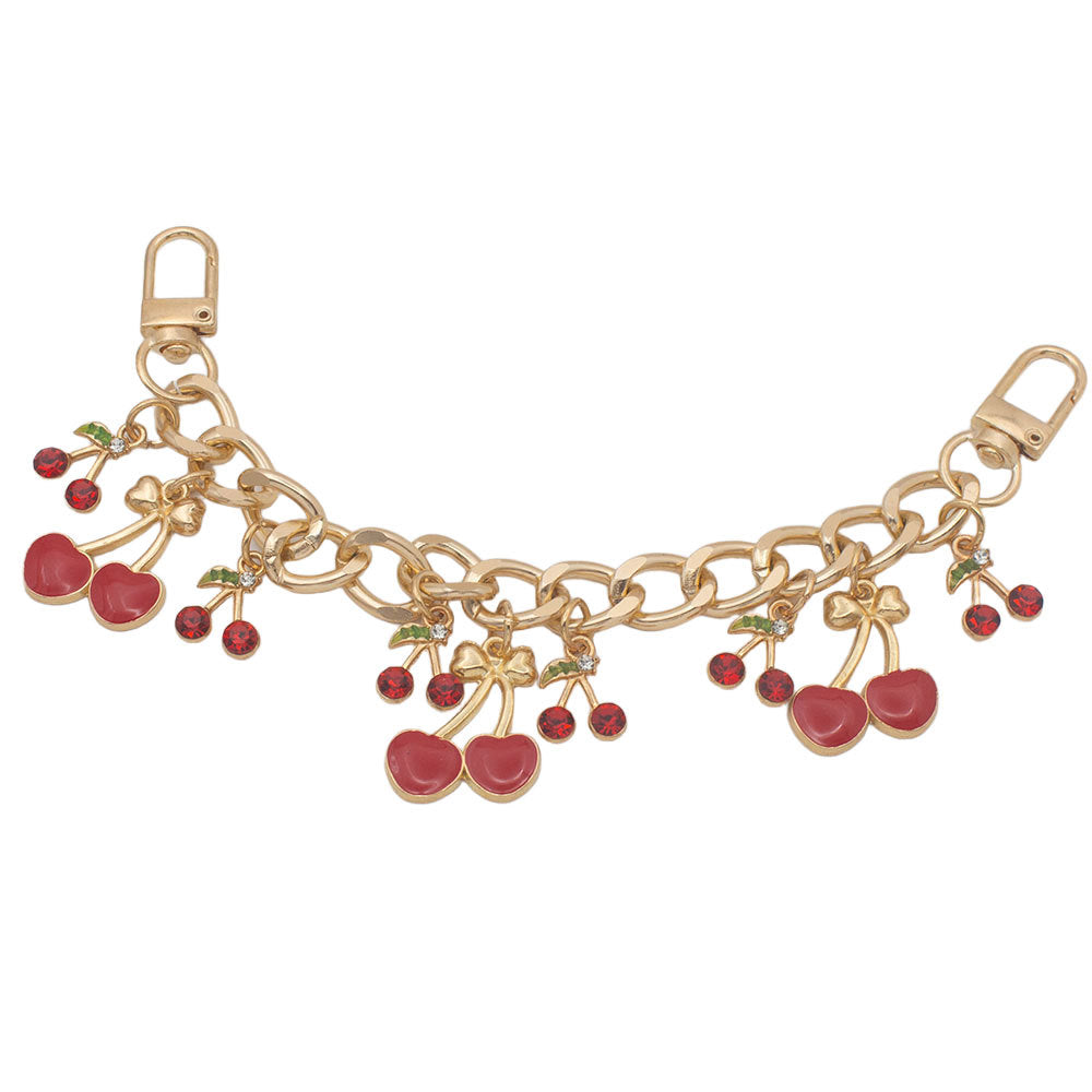 Verspieltes florales Charm-Armband Karnz