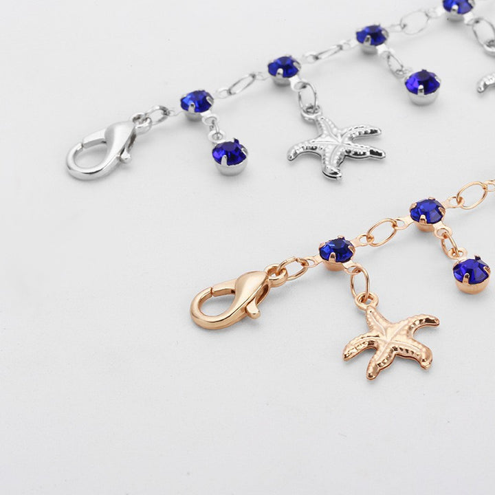 Seestern Charm Fußkette Karnz