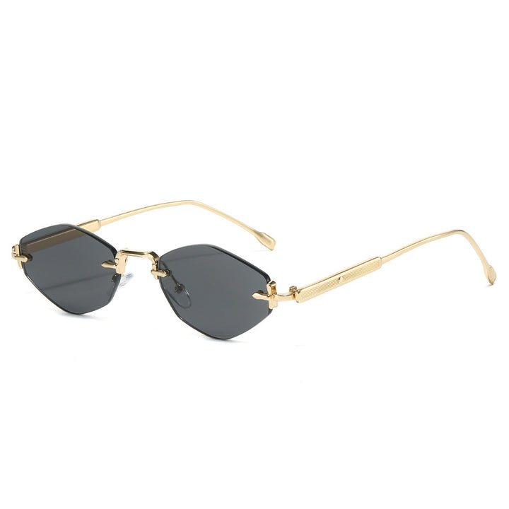 Chic Winkel Katzenaugen-Sonnenbrille Karnz