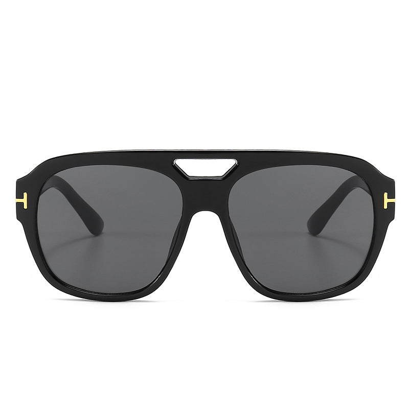 Oversized quadratische Rahmen Sonnenbrille Karnz