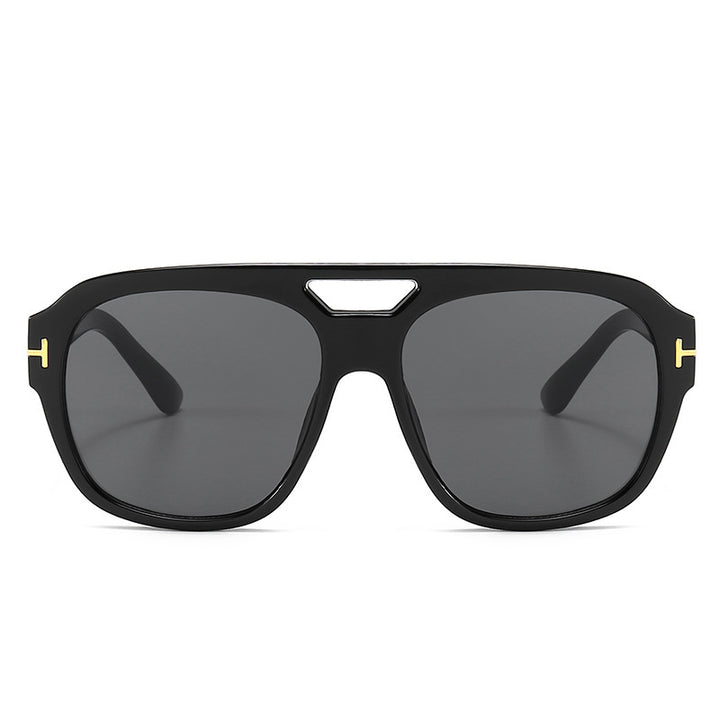 Oversized quadratische Rahmen Sonnenbrille Karnz
