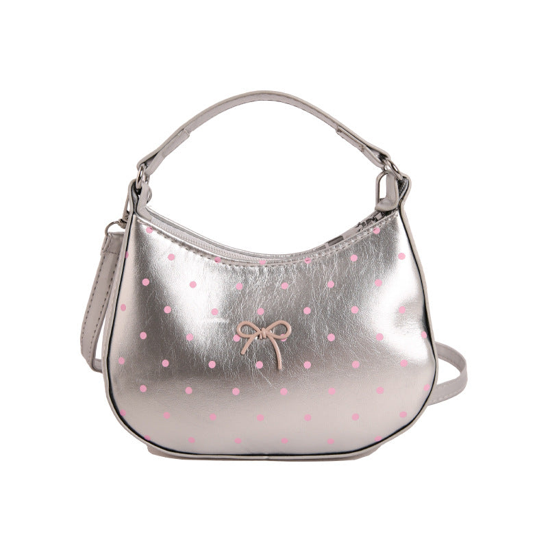 WoCharming Polka Dot Crossbody Handtasche Karnz