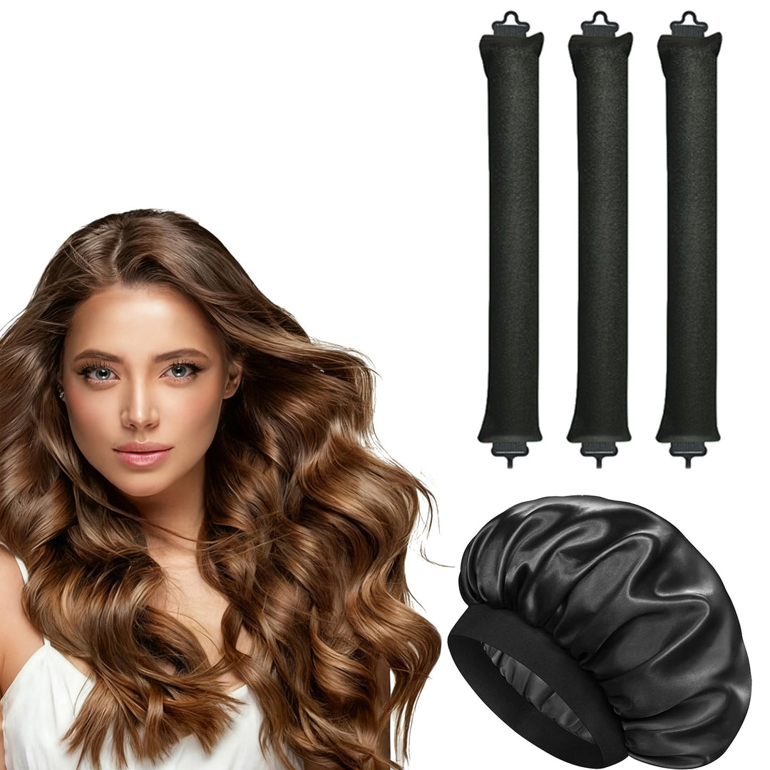 Hitzefreies Lockenstab-Set