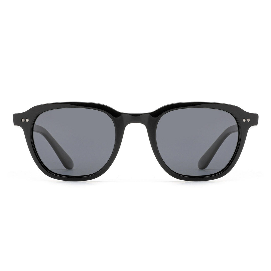 Damen Sonnenbrille im charmanten Vintage-Stil mit robustem Kunststoffrahmen Karnz