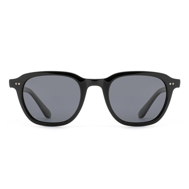 Damen Sonnenbrille im charmanten Vintage-Stil mit robustem Kunststoffrahmen Karnz