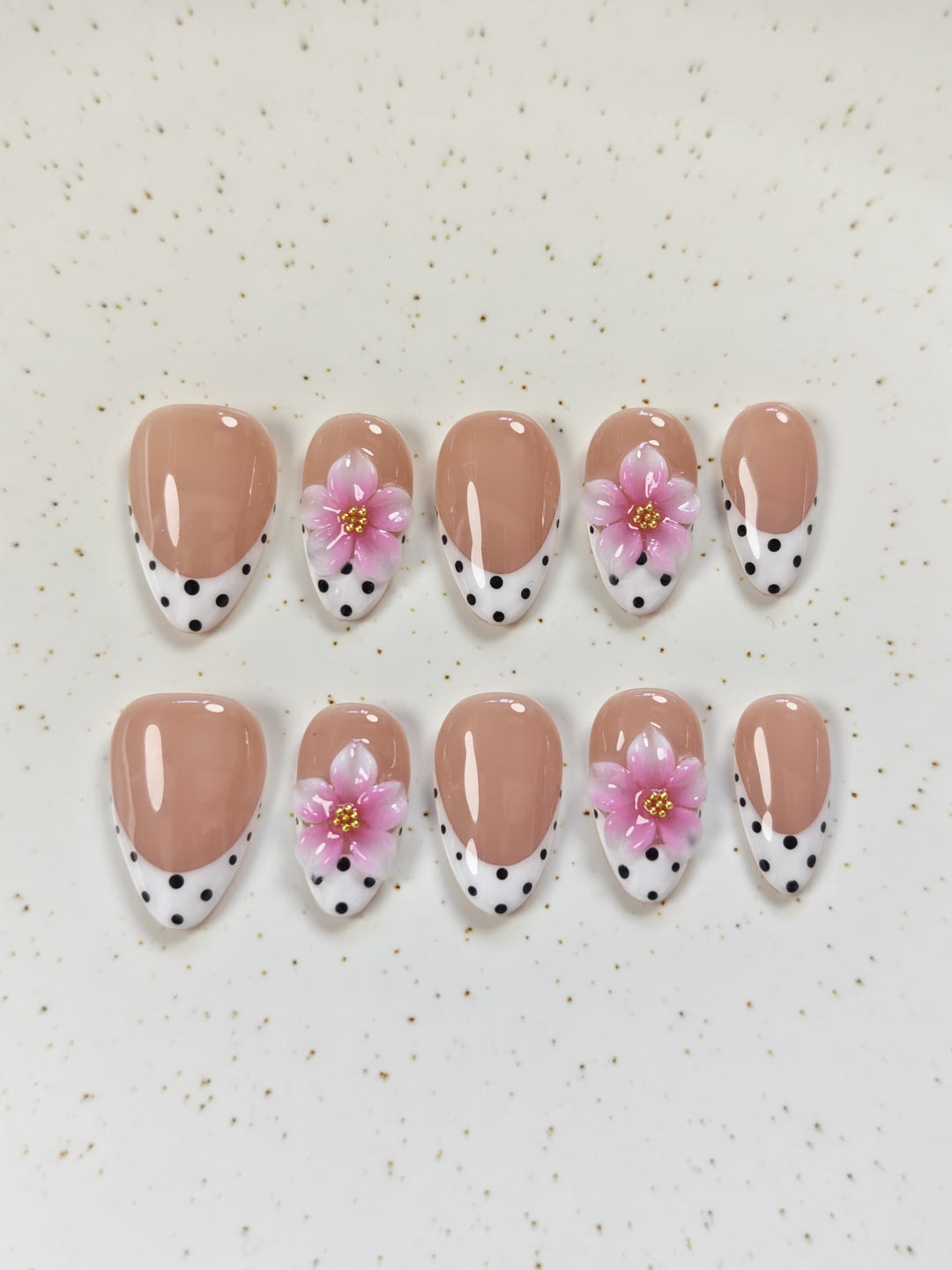 Floral Floral Press-On Nägel Set