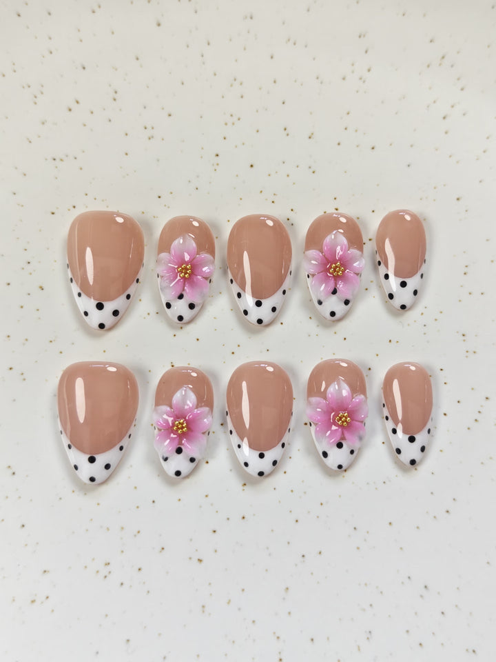 Floral Floral Press-On Nägel Set