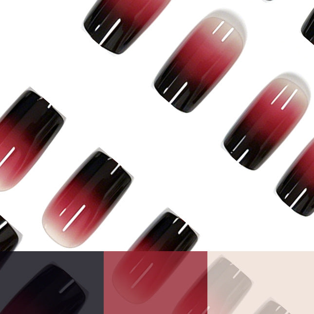 Ombre Akryl-Nagelverlängerungen Karnz