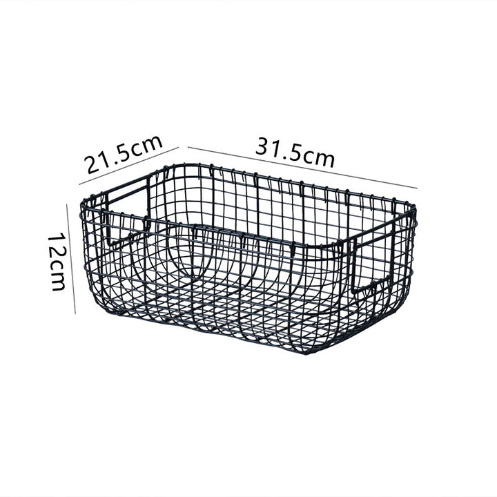 Aufbewahrungskorb aus Metallgitter Karnz