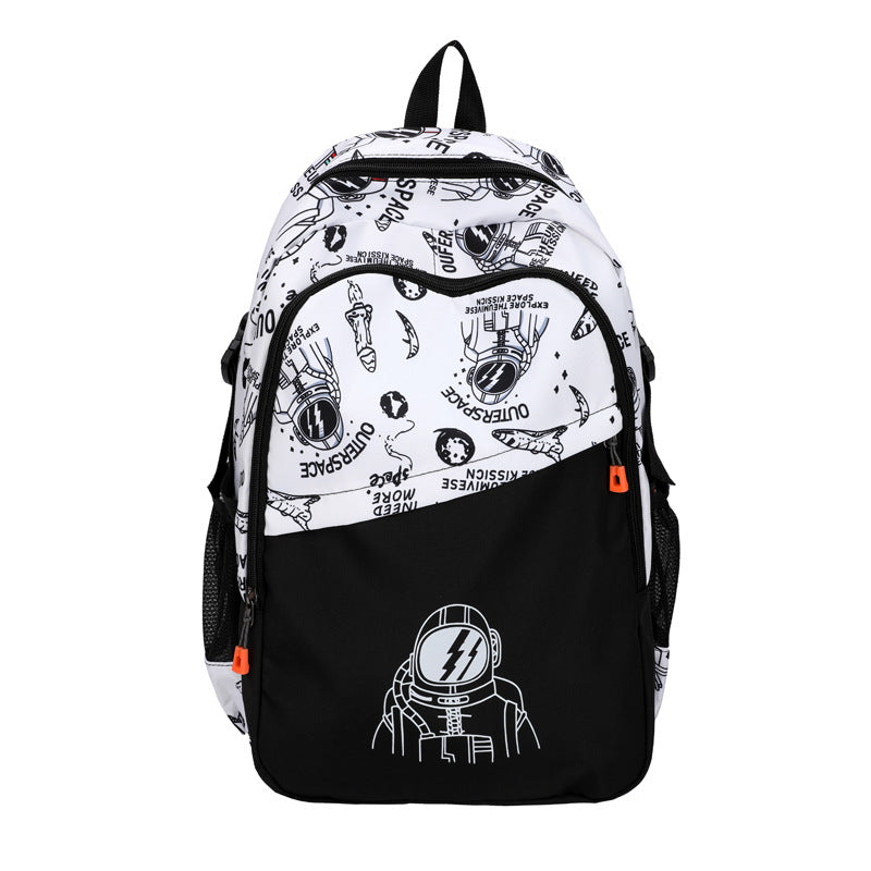 Astronauten-Themen Grafik Rucksack