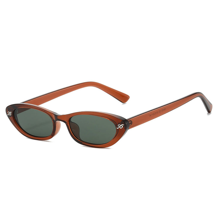 Retro-inspirierte Cat-Eye-Sonnenbrille Karnz