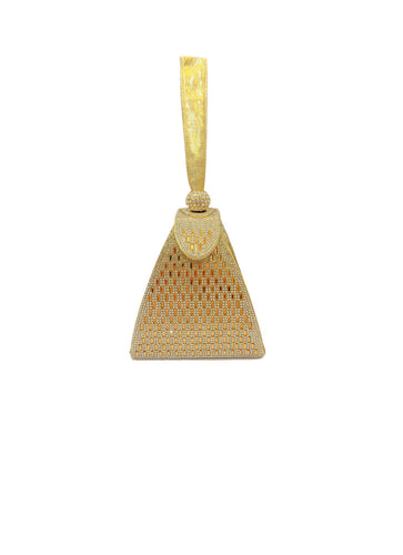 Geometric Mesh Abendhandtasche