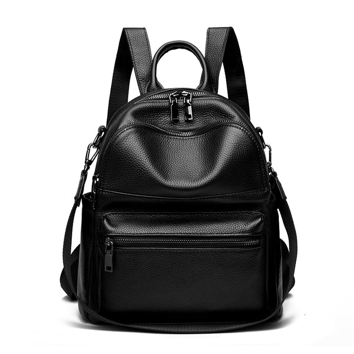 Premium Leder Multi-Taschen Rucksack Karnz